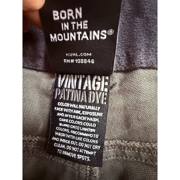 Kuhl Jeans Men's 36x32/34 Gray Kanvus Jean Straight Fit Outdoors Hiking Gorpcore - Picture 8 of 11